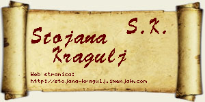 Stojana Kragulj vizit kartica